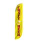 Image of Craft Beer Feather Flag Yellow