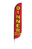 Image of Dinner Special Feather Flag