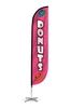 Image of Donuts Feather Flag