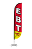 Image of EBT Accepted Here Feather Flag