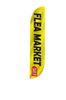 Image of Flea Market Feather Flag Yellow