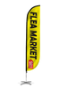 Image of Flea Market Feather Flag Yellow