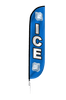 Image of Ice Feather Flag Blue