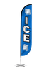 Image of Ice Feather Flag Blue