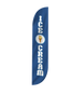 Image of Ice Cream Feather Flag Blue