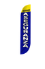 Image of Insurance Aseguranza Feather Flag