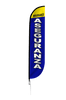 Image of Insurance Aseguranza Feather Flag