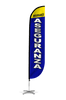 Image of Insurance Aseguranza Feather Flag