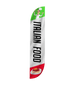 Image of Italian Food Feather Flag
