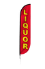 Image of Liquor Feather Flag