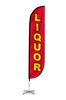 Image of Liquor Feather Flag