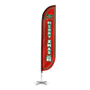 Image of Merry Xmas Feather Flag