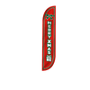 Image of Merry Xmas Feather Flag