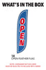 Image of Open Feather Flag