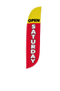 Image of Open Saturday Feather Flag
