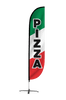 Image of Pizza Feather Flag