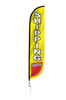 Image of Shipping Center Feather Flag Yellow