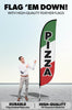 Image of Pizza Feather Flag