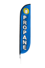 Image of Propane Feather Flag Blue