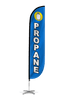 Image of Propane Feather Flag Blue