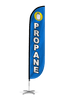 Image of Propane Feather Flag Blue