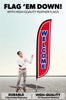 Image of Welcome Feather Flag