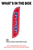 Image of Welcome Feather Flag