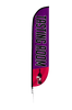 Image of Wine Tasting Room Feather Flag Purple & Red