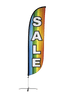 Image of Sale Feather Flag Rainbow