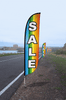 Image of Sale Feather Flag Rainbow