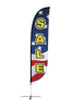 Image of Sale Feather Flag Red White Blue