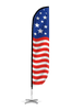 Image of American Flag Feather Flag