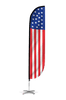 Image of American Flag Feather Flag