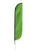 Image of Feather Flag Plain Colors