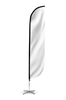 Image of Feather Flag Plain Colors