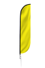Image of Feather Flag Plain Colors