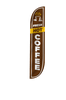 Image of Fresh Hot Coffee Feather Flag