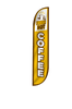 Image of Fresh Hot Coffee Feather Flag