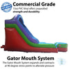 Image of Buy 15' Retro Rainbow Commercial Inflatable Water Slide with Blower