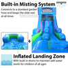 Image of Buy 15' Modular Retro Rainbow Commercial Water Slide with Blower