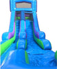 Image of Save on 15' Modular Retro Rainbow Commercial Water Slide with Blower