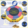 Image of island hopper 15 foot classic water trampoline