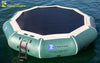 Image of 17 foot bounce n splash natural green water bouncer