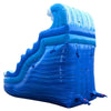 Image of 17' Curved Blue Wave Marble