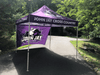 Image of Custom Canopy Tent with Back Wall