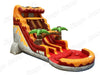 Image of 18 FT Dual Lane Volcano Wet and Dry Water Slide (15 oz Vinyl)