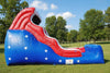 Image of 18 Foot Double Drop Wet Dry Inflatable Slide - WS4123