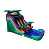 Image of WS-249D Tropical Green Water Slide 18Ft H