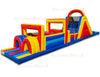 Image of 17'H Inflatable Obstacle Course With Pool by Bouncer Depot
