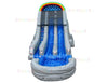 Image of 22'H Double Lane Marble Gray Water Slide by Bouncer Depot